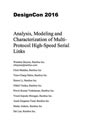 Analysis, Modeling and Characterization of Multi-Protocol High-Speed Serial Links