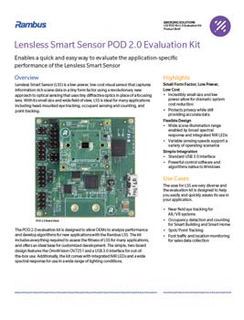 Lensless Smart Sensor POD 2.0 Evaluation Kit