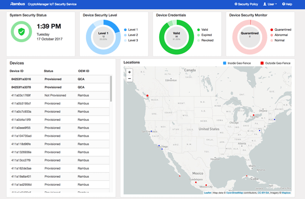 IoT Security Service UI