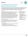 CryptoManager Infrastructure Data Brief thumbnail