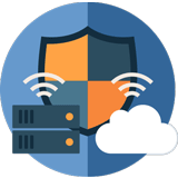 Secure communication icon