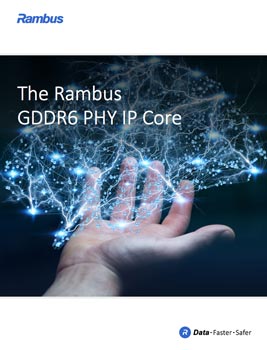 The Rambus GDDR6 PHY IP Core thumbnail