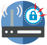 Providing robust device security icon