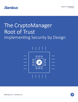 CryptoManager Root of Trust Cover