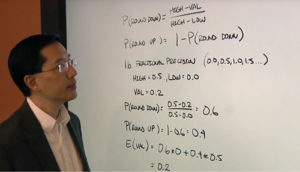 Photo of Steven Woo explaining how to optimize memory bandwidth for AI