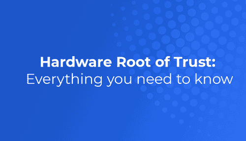 Hardware Root of Trust resource library