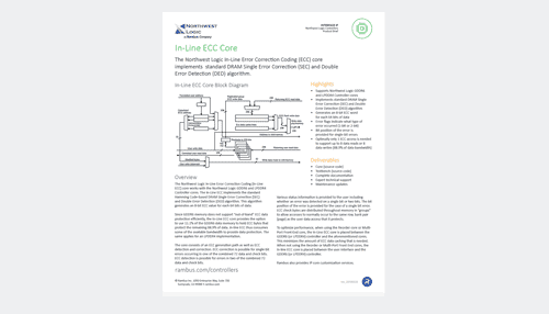 In-Line ECC Product Brief Cover