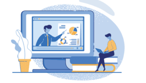 Virtual Conference Illustration