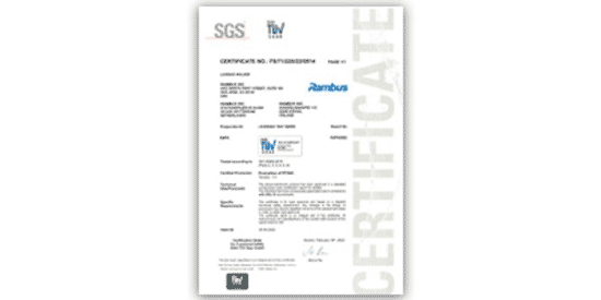 Rambus RT-640 ASIL-B Certification