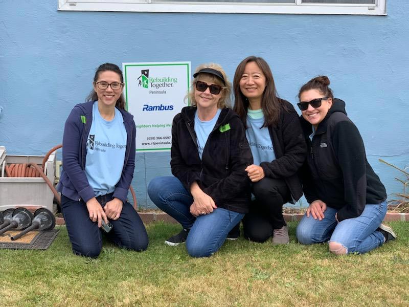 Rambus team at Rebuilding Together