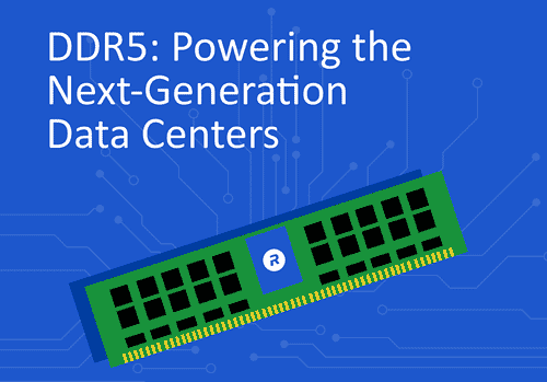 Advanced memory technology is needed to support higher DRAM capacity and bandwidth. See how DDR5 can help.