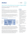 IME-IP-341 Inline Memory Encryption Engine (IME) Product Brief thumbnail