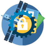 Hardware and Data Security icon