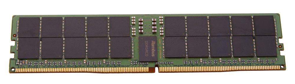 The Rambus Gen4 DDR5 RCD boosts the data rate to 7200 MT/s.