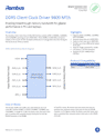 DDR5 CKD 9600 MT/s Product Brief